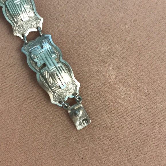 Coin Silver Vintage Bracelet - Picture 4 of 4